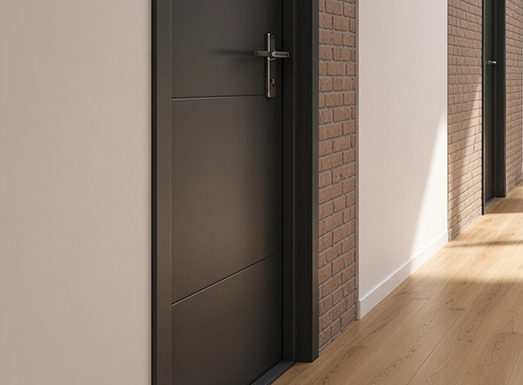 Woonkamer met PVC-vloer
